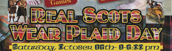Real Scots Wear Plaid Day